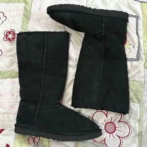 Ugg Australia tall black boots size 8